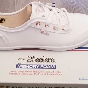 Skechers Bobs B Cute-Tie Dye Frayed Canvas